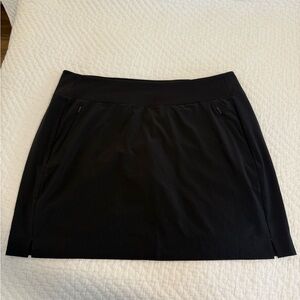 Athleta Black Women's SoHo Skort size 14